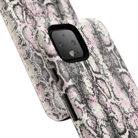 Stylish Snake Print Phone Case - Tough Protection for Trendsetters