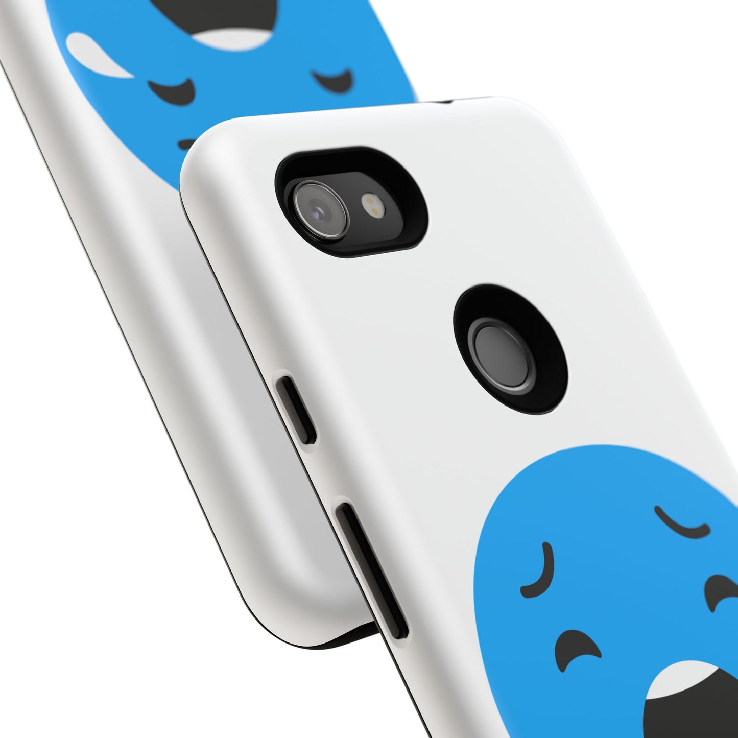 Funny Sad Face Phone Case - Tough and Stylish
