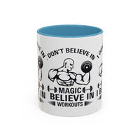 Motivational Workout Coffee Mug, Fitness Mug, Gym Mug, Exercise Mug, Inspirational Mug, Morning Coffee Cup