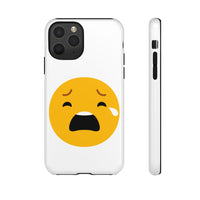 Emotional Tough Case – Sad Emoji Phone Case for Supportive Gifts