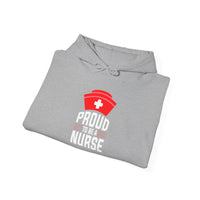 Nurse Life Hoodie - Unisex Heavy Blend™ Sweatshirt with Red Cross Design