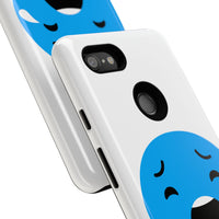 Funny Sad Face Phone Case - Tough and Stylish