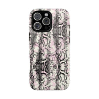 Stylish Snake Print Phone Case – Trendy Design, Tough Protection  Make a bold fashion statement while keeping your phone safe with this sleek and durable snake print case.