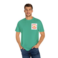 Beach Bound Unisex Garment-Dyed T-Shirt, Summer Vibes, Casual Wear, Beach Trip, Vacation Shirt, Outdoor Activities