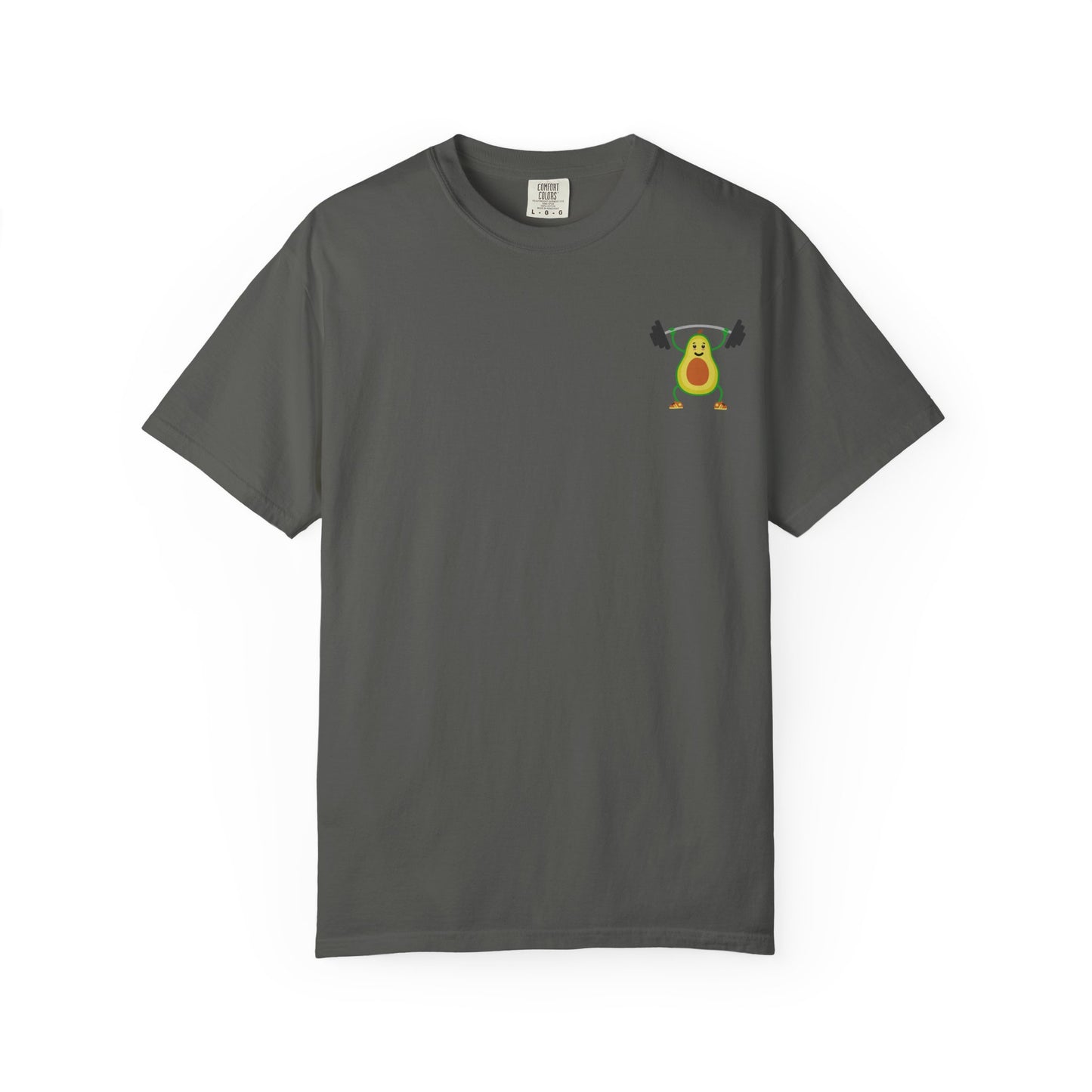 Funny Avocado Workout Unisex T-Shirt - Perfect for Fitness Lovers & Healthy Eating Enthusiasts