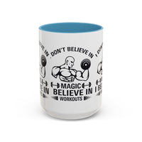 Motivational Workout Coffee Mug, Fitness Mug, Gym Mug, Exercise Mug, Inspirational Mug, Morning Coffee Cup