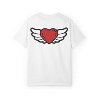 Vintage Winged Heart Unisex T-Shirt - Casual Love Tees