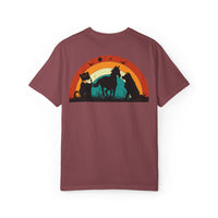 Rainbow Animal Scene Unisex T-Shirt - Nature Lover's Gift