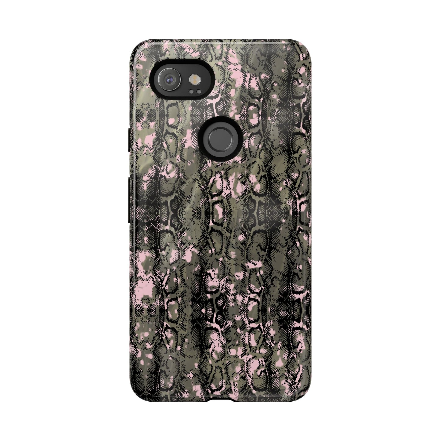 Stylish Snake Print Phone Case for Tough Protection