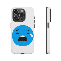 Funny Sad Face Phone Case - Tough and Stylish