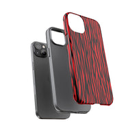 Bold Zebra Print Phone Case - Tough Protection for Trendsetters
