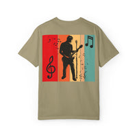 Music Lover T-Shirt, Retro Band Tee, Unisex Music T-Shirt, Guitarist Gift, Music Festival Shirt, Casual Concert Attire