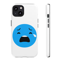 Funny Sad Face Phone Case - Tough and Stylish