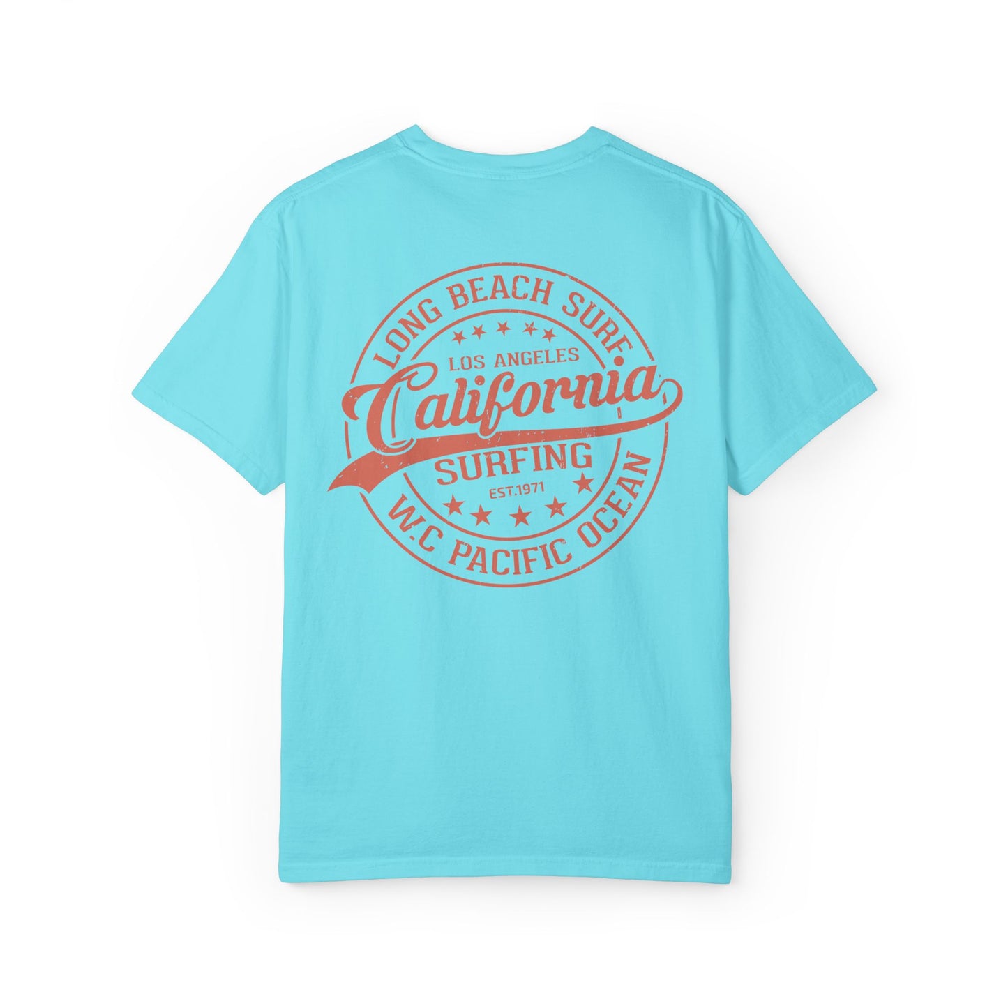 California Surf Unisex T-Shirt, Cozy Beachwear, Gift for Surfers, Summer Attire, Casual Style, Vacation Essential