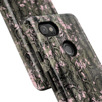 Stylish Snake Print Phone Case for Tough Protection