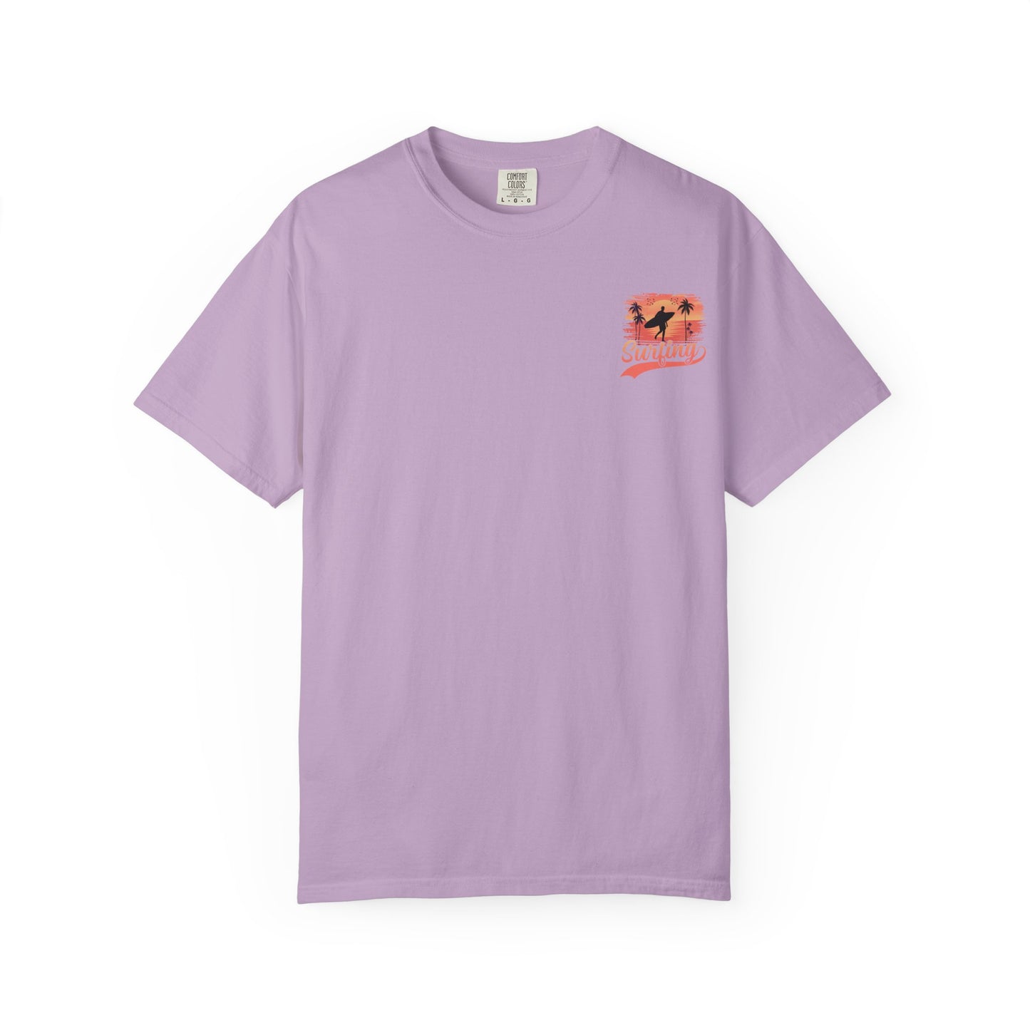 Surfing Paradise Unisex T-Shirt, Casual Beach Wear, Summer Vibes, Gift for Surfers, Vacation Outfit