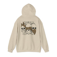 Skull Print Hoodie - Unisex Sweatshirt