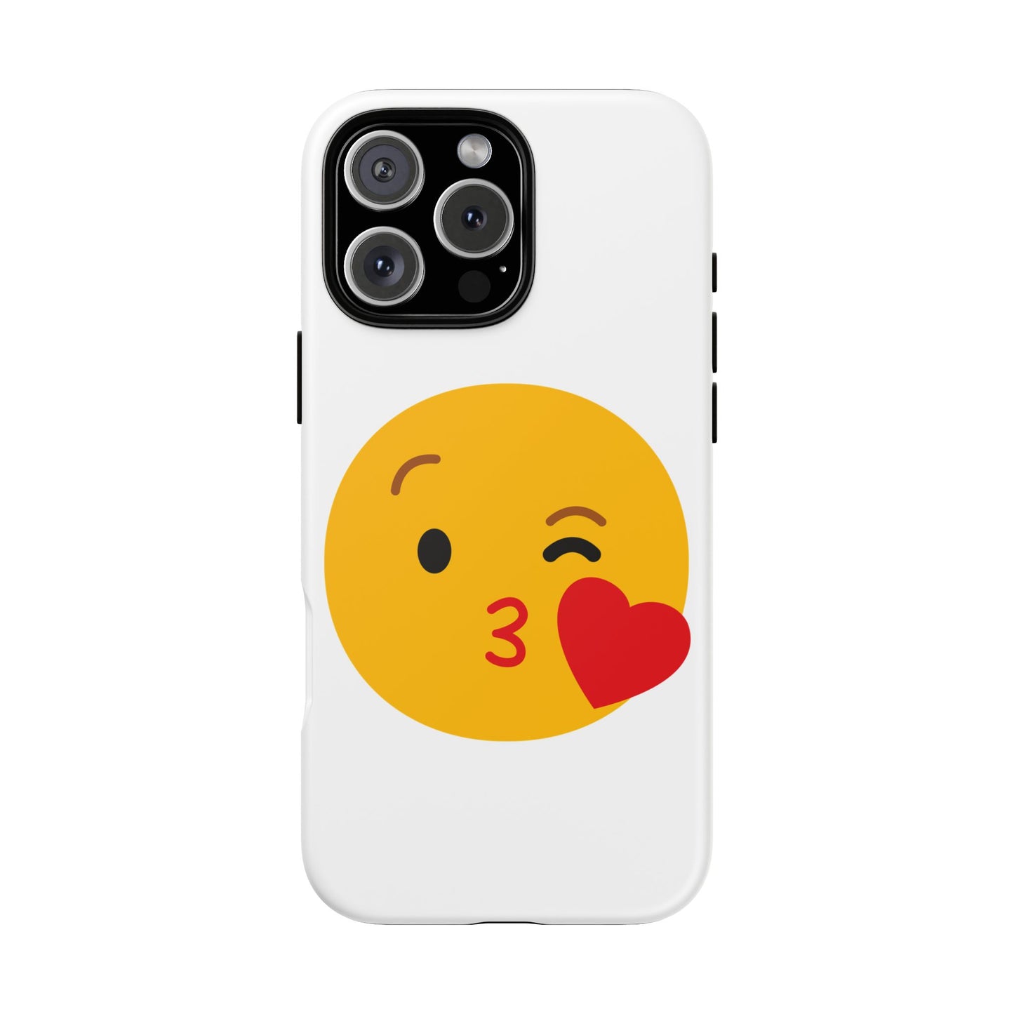Cute Emoji Phone Case - Kissy Face Design for Stylish Protection