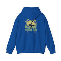 Summer Surf Vibes Hoodie – Unisex Heavy Blend™ Sweatshirt for Beach Lovers, Perfect Gift for Surfing, Casual Wear, Summer