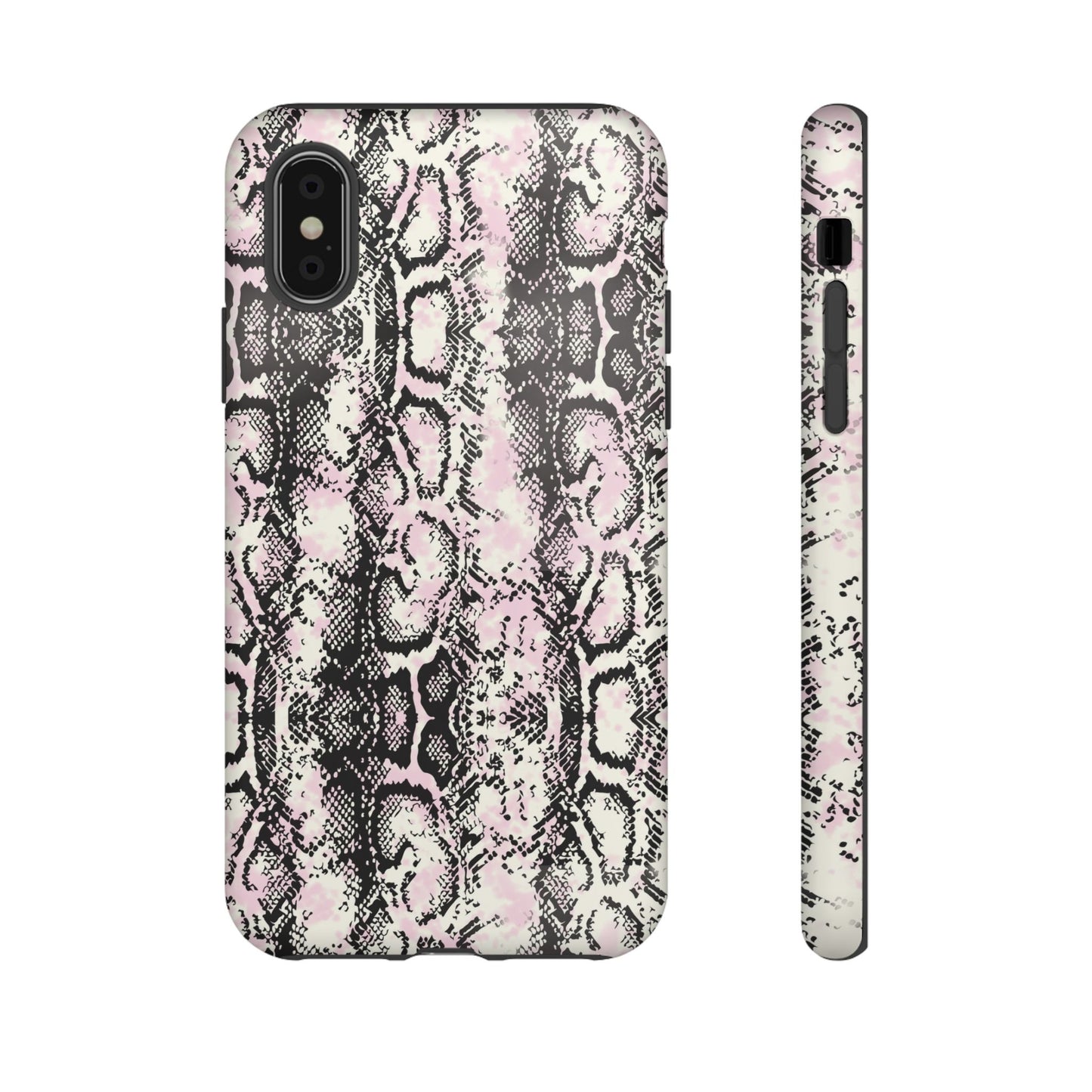 Stylish Snake Print Phone Case - Tough Protection for Trendsetters
