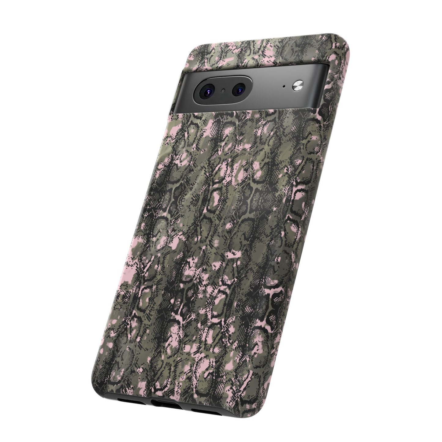 Stylish Snake Print Phone Case for Tough Protection