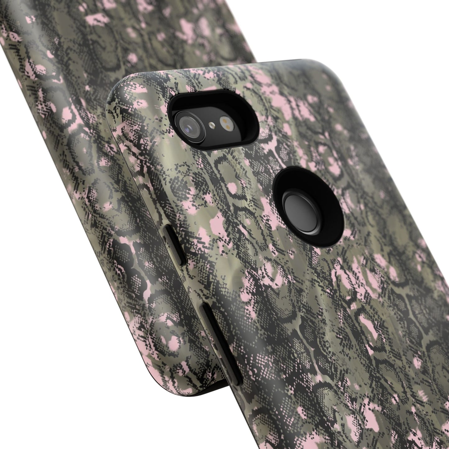 Stylish Snake Print Phone Case for Tough Protection