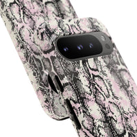 Stylish Snake Print Phone Case - Tough Protection for Trendsetters