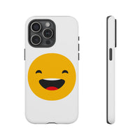 Happy Face Tough Phone Case - Durable Protection with Smile Design