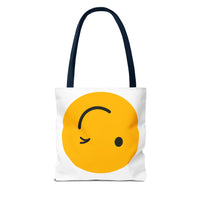 Smiley Face Tote Bag - Fun and Cheerful Everyday Accessory
