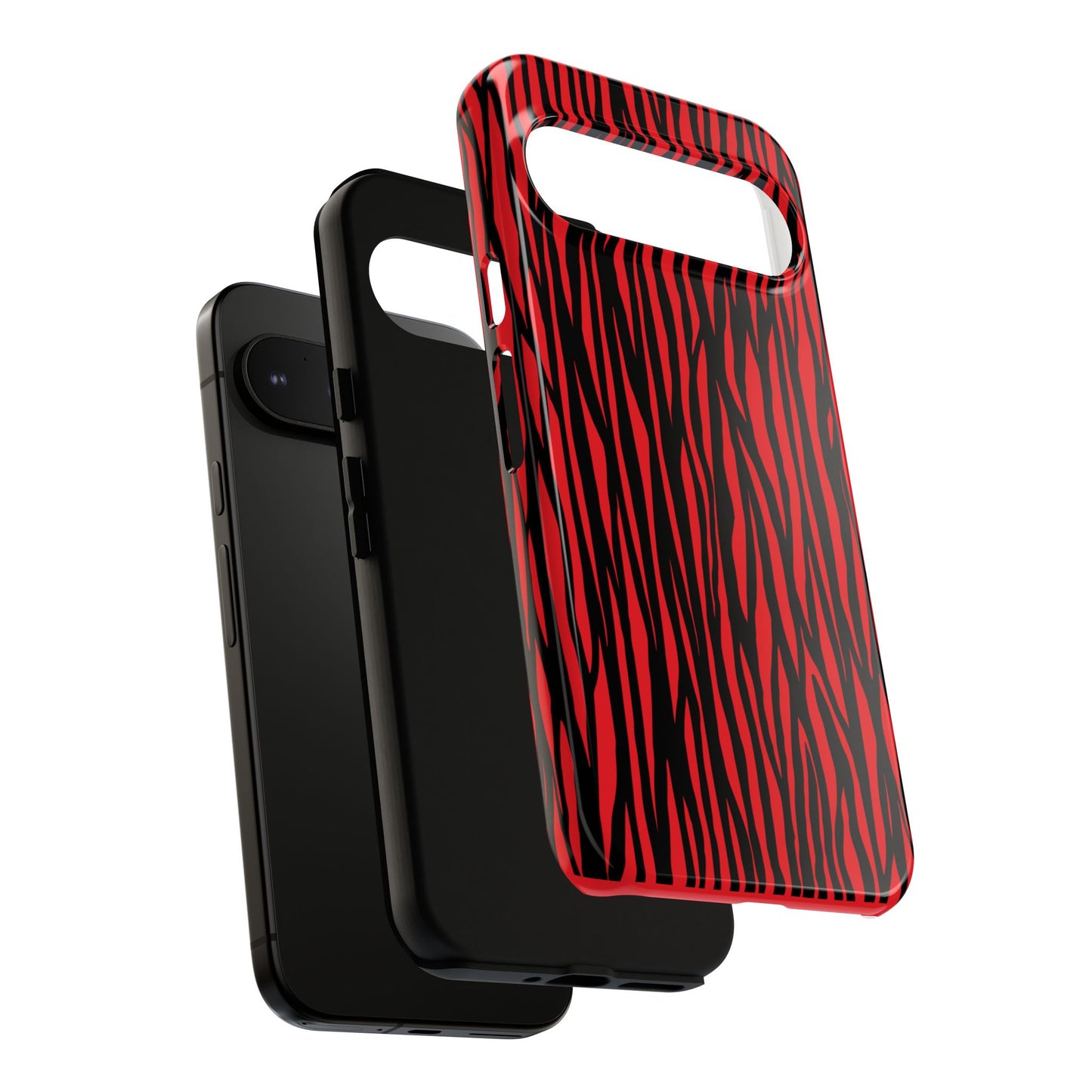 Bold Zebra Print Phone Case - Tough Protection for Trendsetters