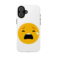 Emotional Tough Case – Sad Emoji Phone Case for Supportive Gifts