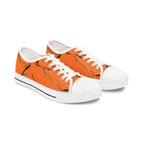 Stylish Women's Low Top Sneakers - Trendy, Casual Shoe, Fall Fashion, Gift for Her, Unique Footwear