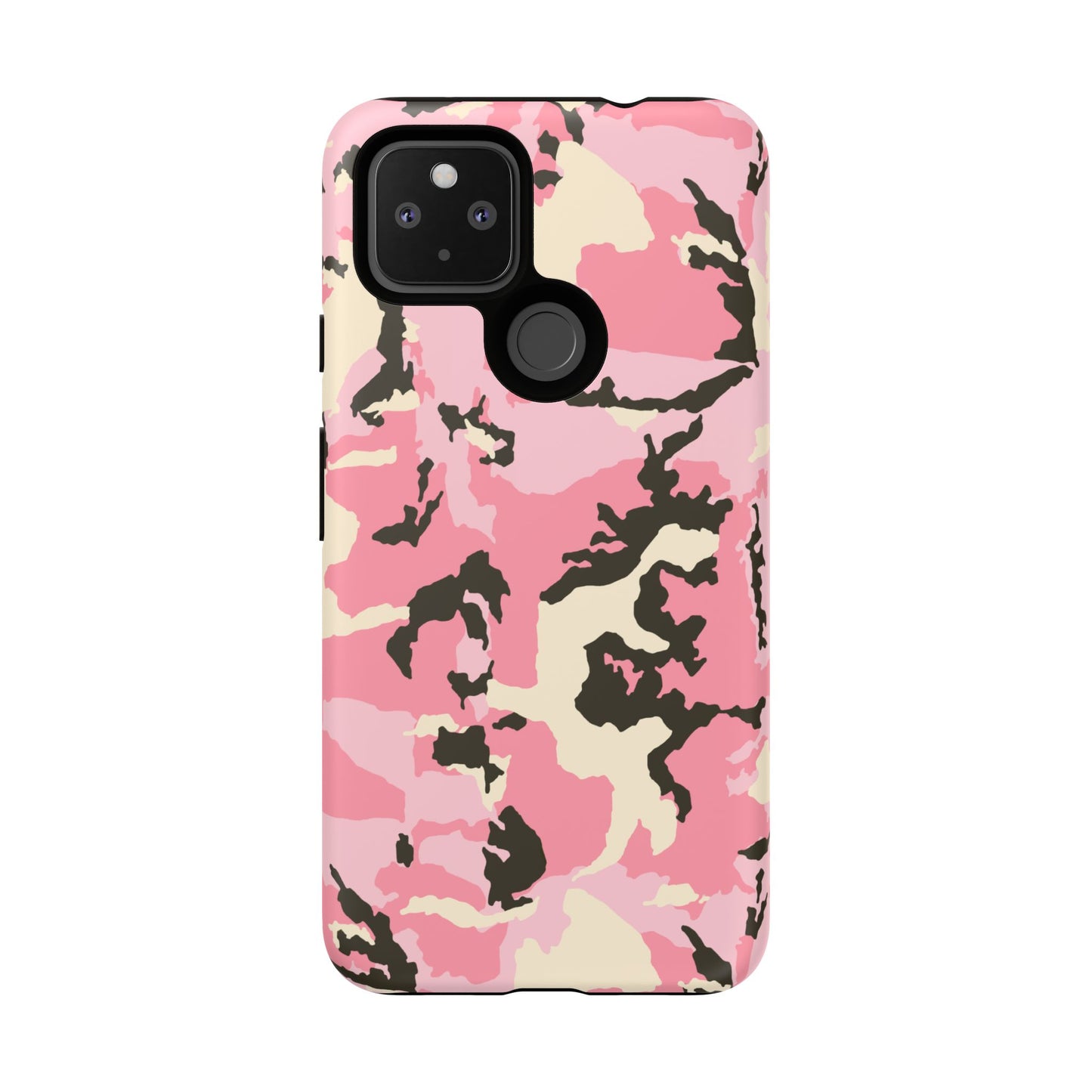 Stylish Pink Camouflage Phone Case – Tough Cases for Trendsetters