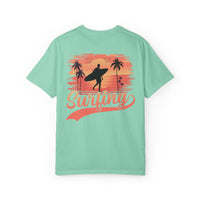 Surfing Paradise Unisex T-Shirt, Casual Beach Wear, Summer Vibes, Gift for Surfers, Vacation Outfit