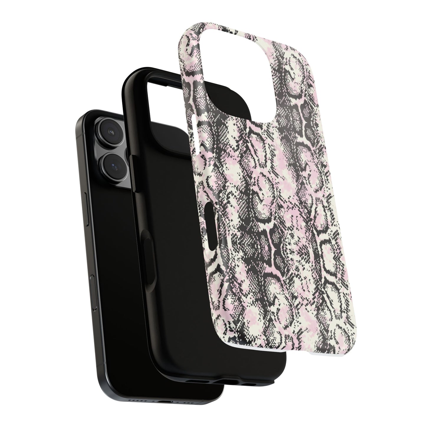 Stylish Snake Print Phone Case – Trendy Design, Tough Protection  Make a bold fashion statement while keeping your phone safe with this sleek and durable snake print case.