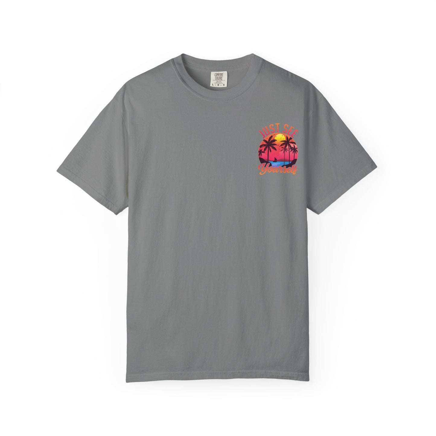 Tropical Vibes T-Shirt, Summer Casual Tee, Unisex Streetwear, Vacation Shirt, Beach Life Apparel, Gift for Travelers