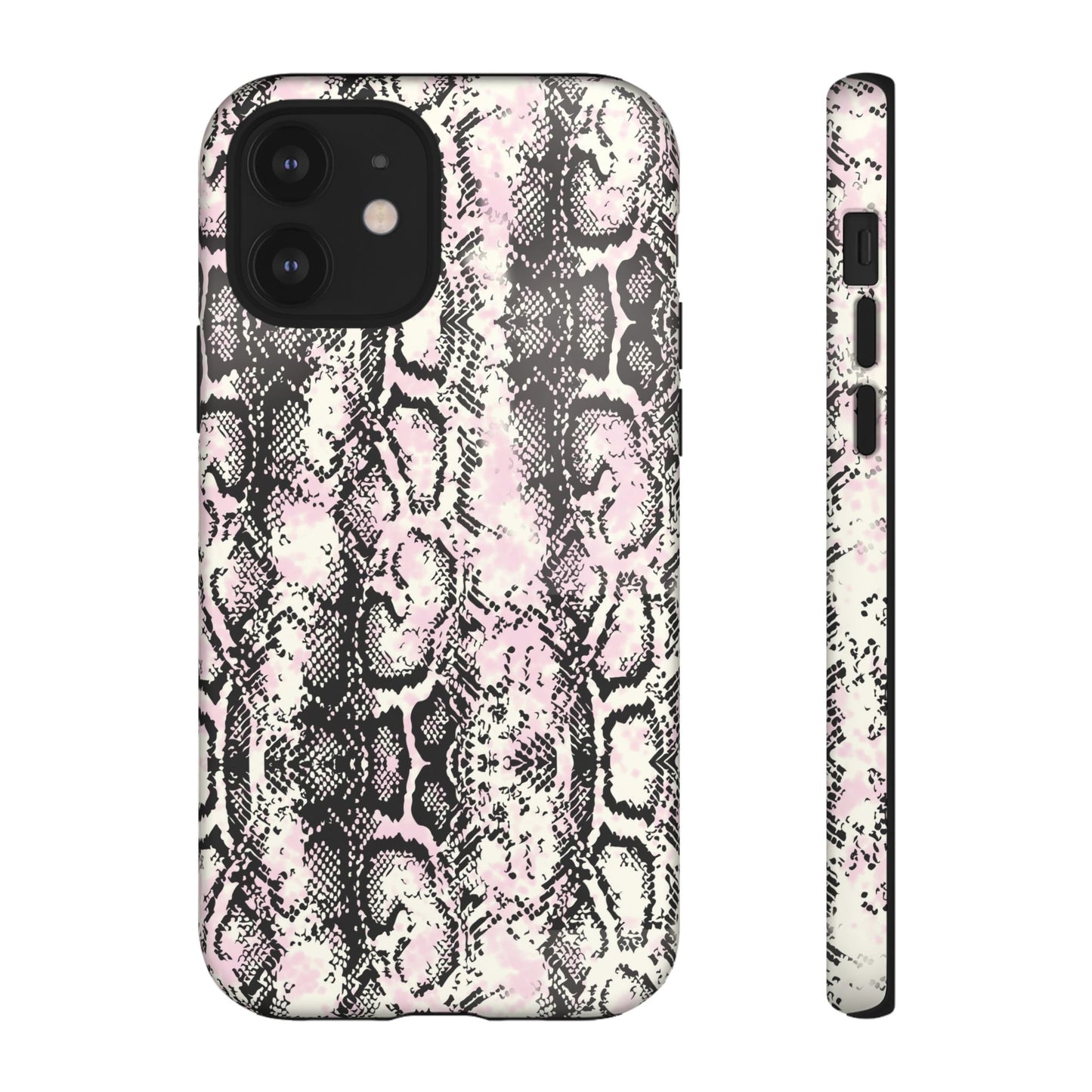 Stylish Snake Print Phone Case - Tough Protection for Trendsetters