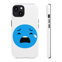 Funny Sad Face Phone Case - Tough and Stylish