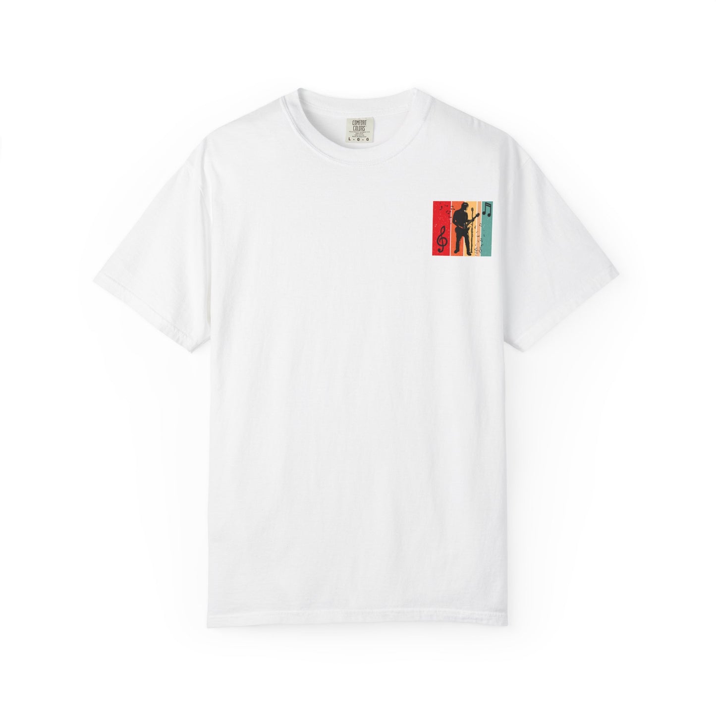 Music Lover T-Shirt, Retro Band Tee, Unisex Music T-Shirt, Guitarist Gift, Music Festival Shirt, Casual Concert Attire