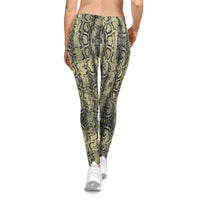 Stylish Python Print Leggings for Women - Comfy & Fashionable Activewear