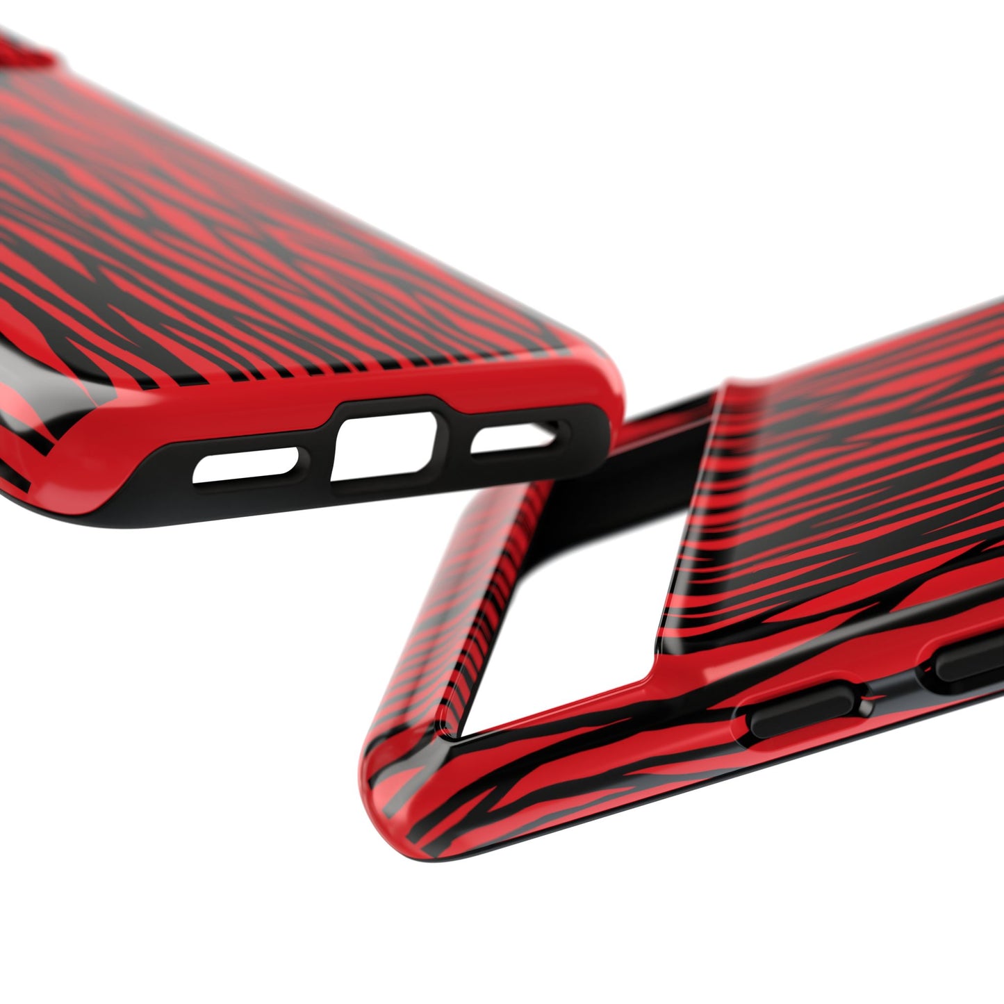 Bold Zebra Print Phone Case - Tough Protection for Trendsetters