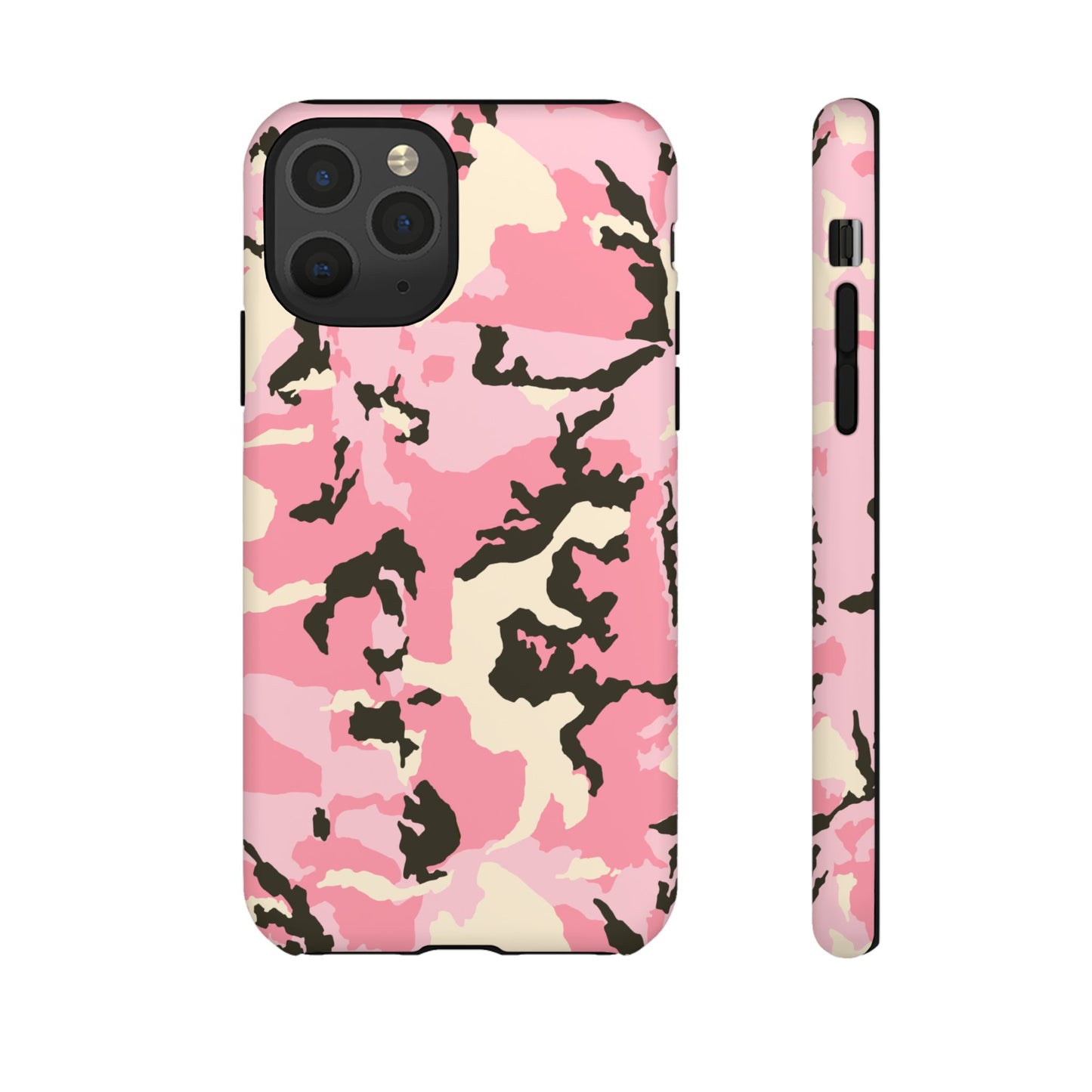 Stylish Pink Camouflage Phone Case – Tough Cases for Trendsetters