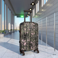 Stylish Snakeskin Suitcase for Travel Enthusiasts