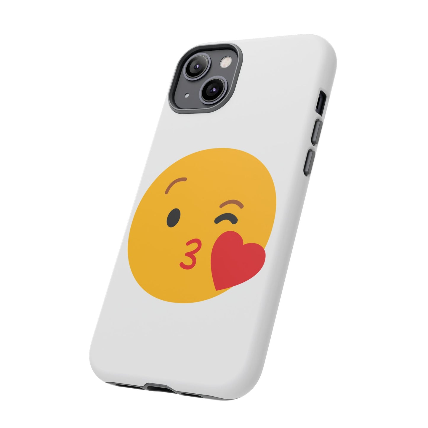 Cute Emoji Phone Case - Kissy Face Design for Stylish Protection