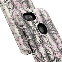 Stylish Snake Print Phone Case – Trendy Design, Tough Protection  Make a bold fashion statement while keeping your phone safe with this sleek and durable snake print case.