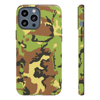 Camo Tough Phone Case - Durable Military Style Cover for Adventure Lovers