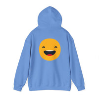 Happy Emoji Unisex Hoodie - Cozy Sweatshirt with Smiley Face Design