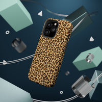 Leopard Print Magnetic Tough Case for iPhone – Bold Style, Rugged Protection  Make a fierce statement while keeping your iPhone safe with this stylish and durable magnetic tough case featuring a trendy leopard print design.