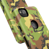 Camo Tough Phone Case - Durable Military Style Cover for Adventure Lovers
