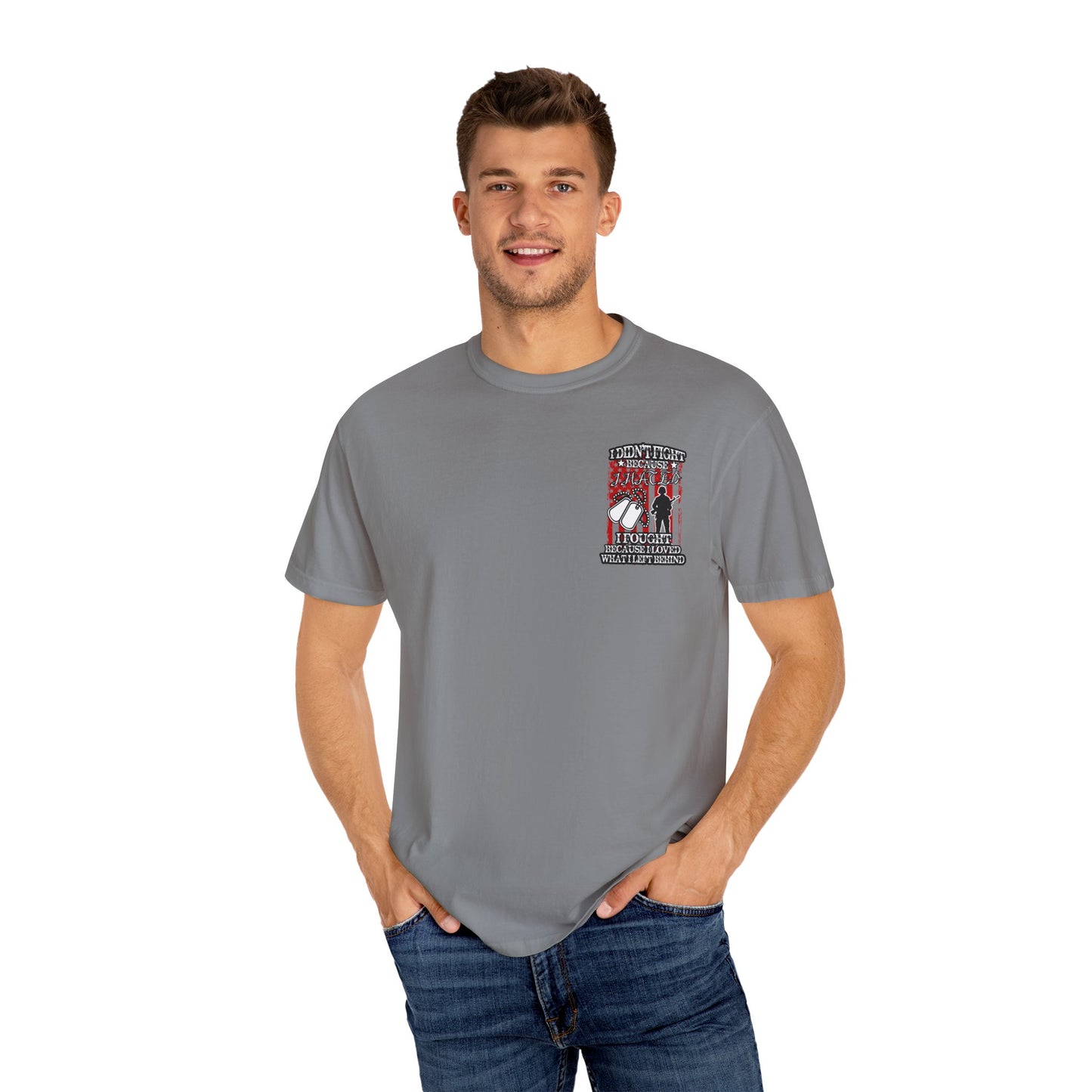 Patriotic T-Shirt for Veterans, Memorial Day Tribute, Unisex Tee, Gift for Military Supporters, Independence Day Wear